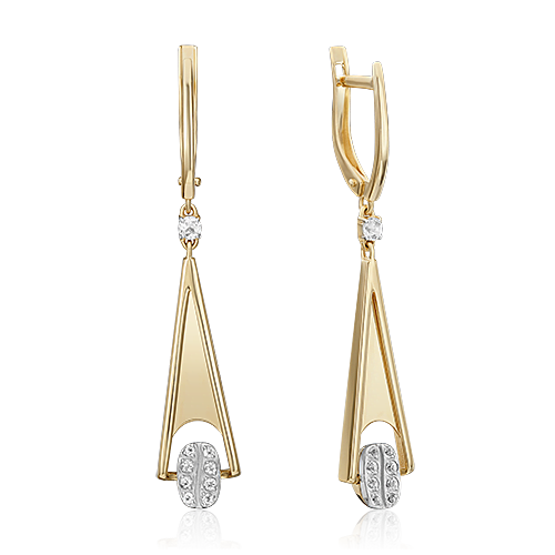 

Серьги из красного золота с топазом PLATINA jewelry 02-4910-00-201-1121, 02-4910-00-201-1121