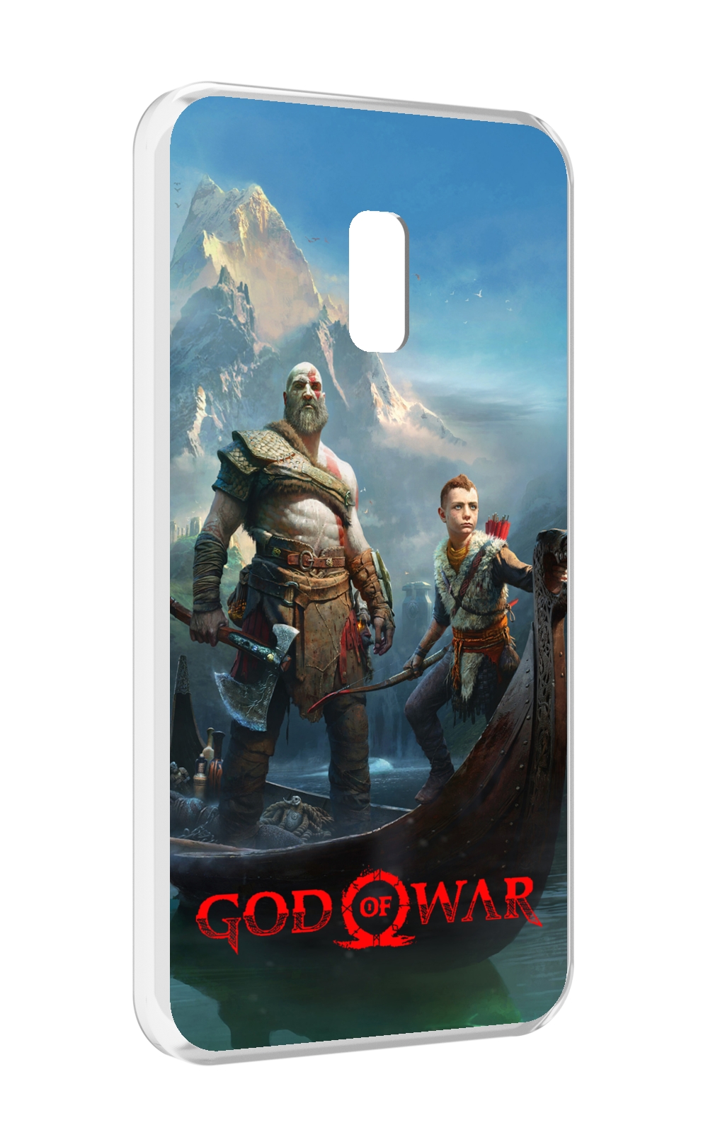 

Чехол MyPads God Of War Кратос Атрей для Meizu 15, Прозрачный, Tocco