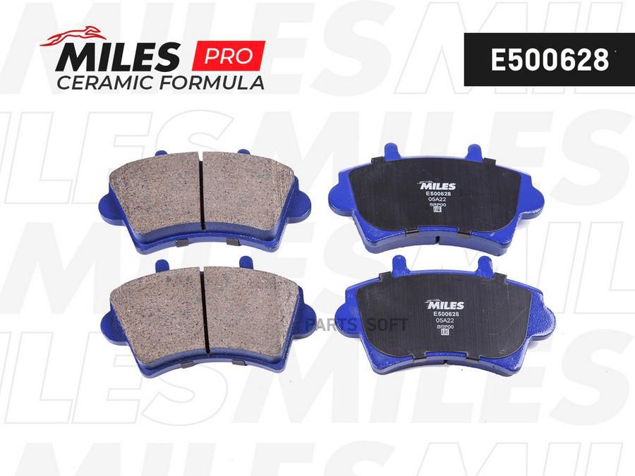 

MILES E500628 Колодки тормозные передние (Смесь CERAMIC) NISSAN INTERSTAR/OPEL MOVANO/RENA