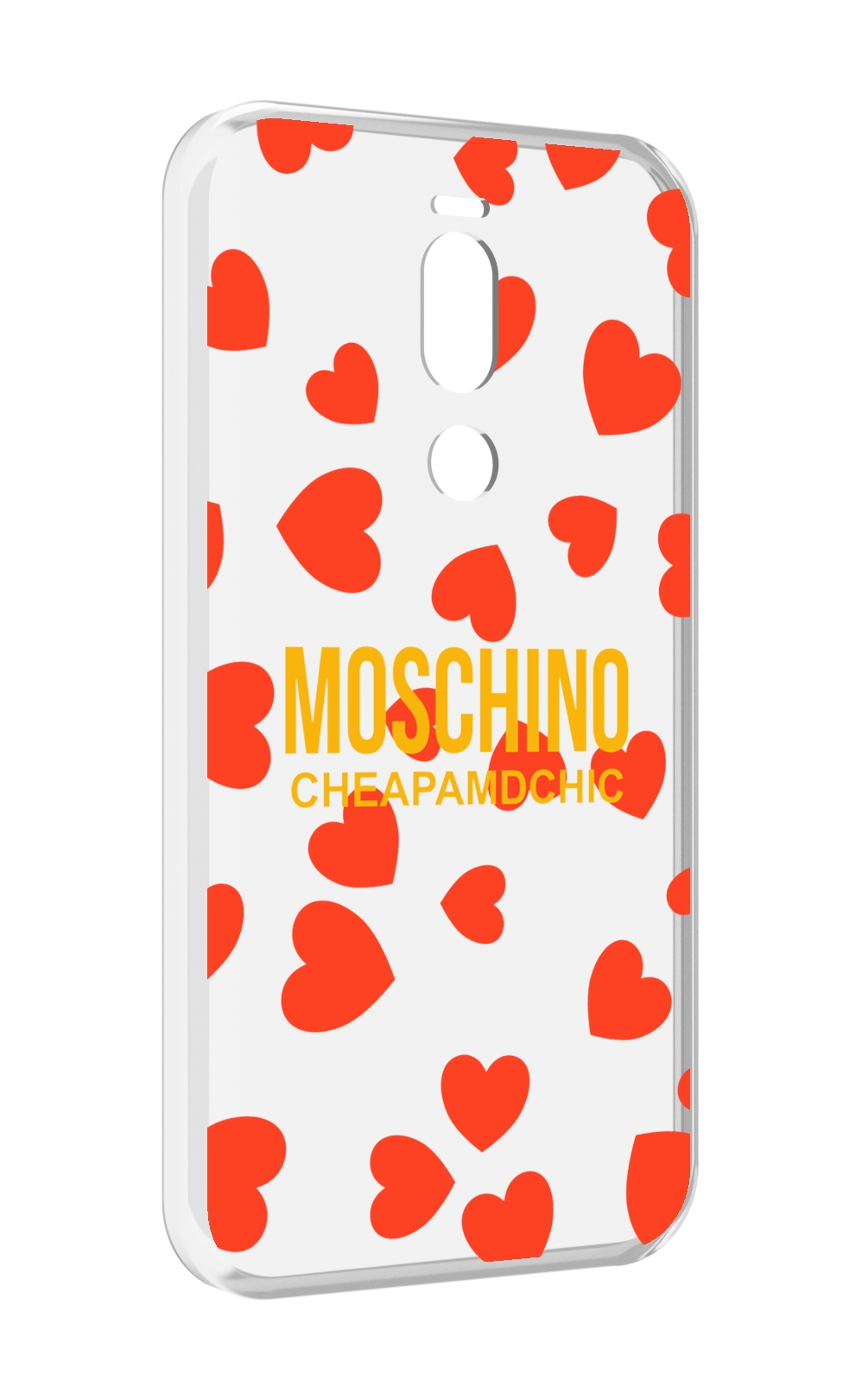 

Чехол Mypads Сердца-Москино Для Meizu X8, Прозрачный, Tocco
