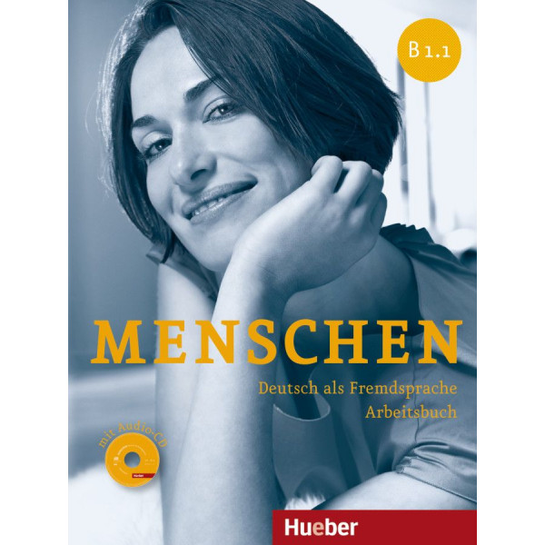 фото Menschen b1.1. arbeitsbuch mit audio-cd hueber