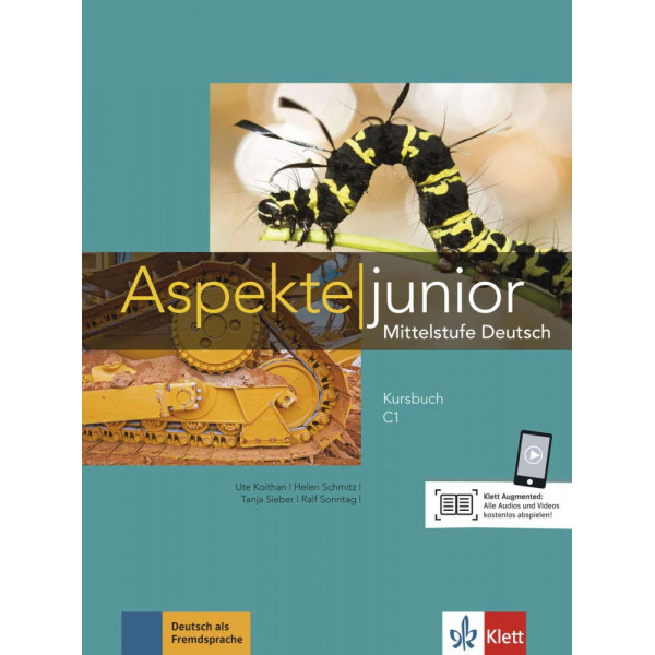 фото Aspekte junior. c1. kursbuch mit audios zum download klett