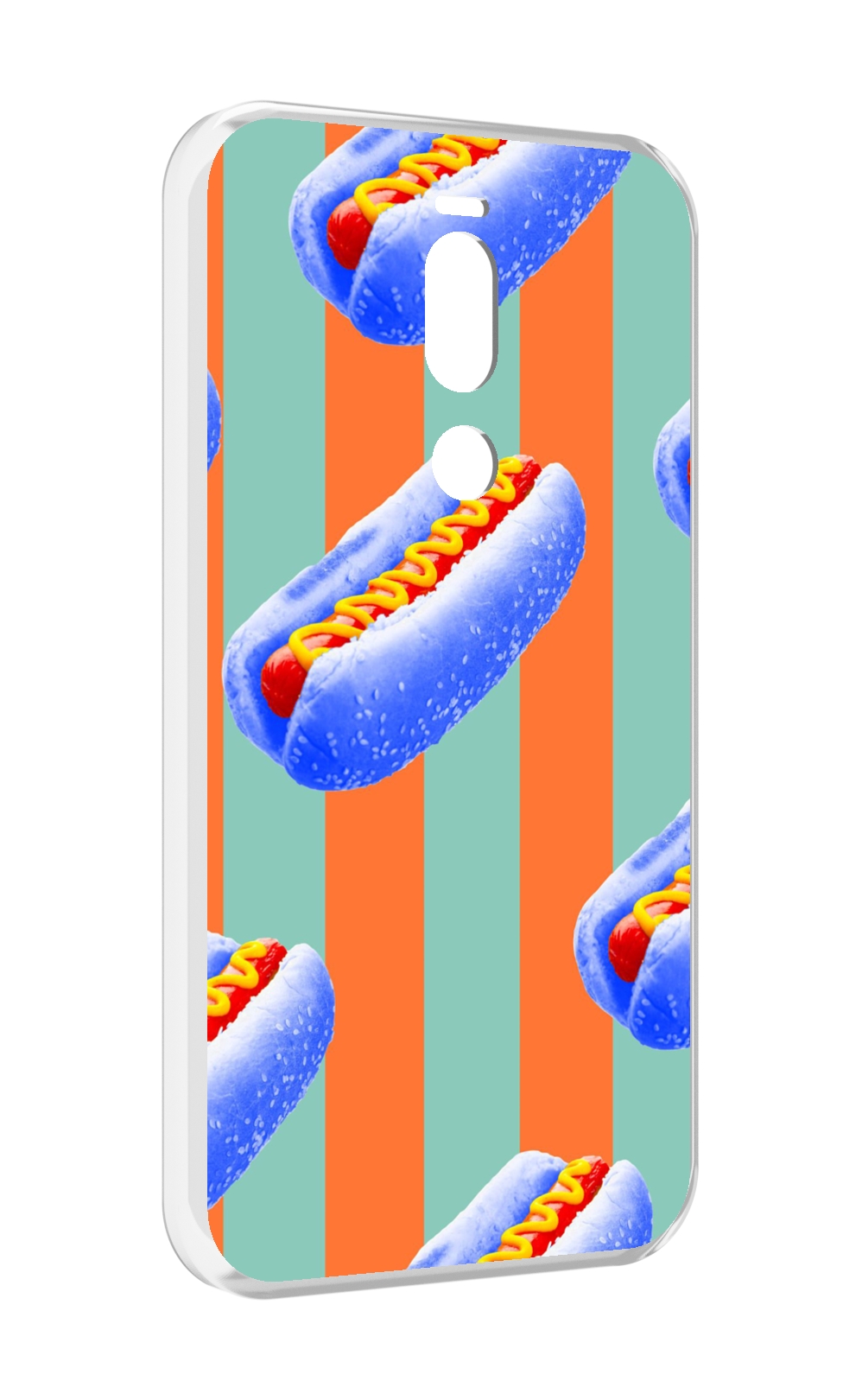 

Чехол Mypads Синие Хотдоги Для Meizu X8, Прозрачный, Tocco