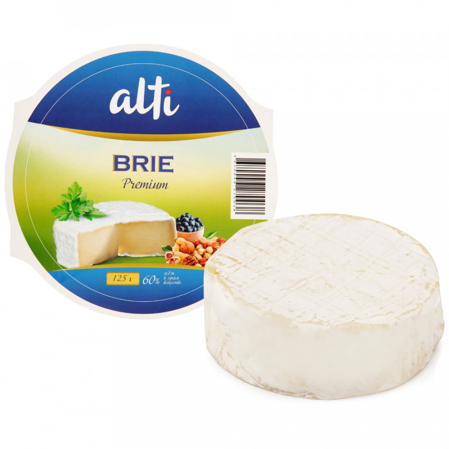 фото Сыр полутвердый alti brie пастеризованный с плесенью 125 г