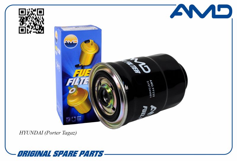 

Фильтр топливный 31973-44001 AMD.FF232 AMD для HYUNDAI Porter Tagaz