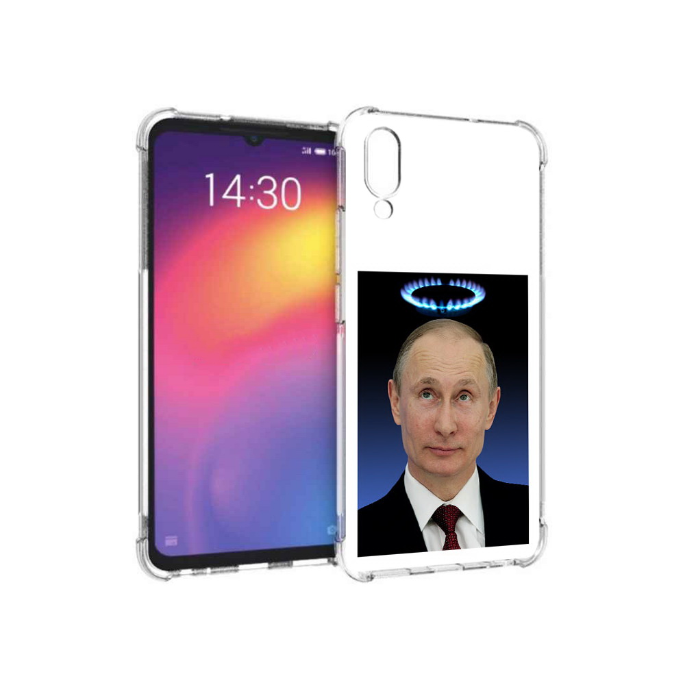 

Чехол MyPads Tocco для Meizu Note 9 святой газ (PT134513.88.594), Прозрачный, Tocco