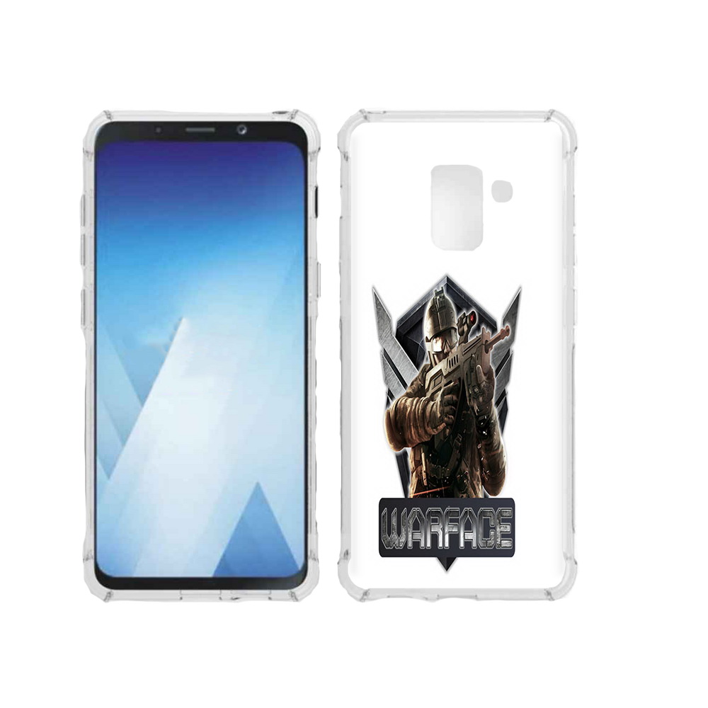 

Чехол MyPads Tocco для Samsung Galaxy A5 (2018) игра про войну (PT95317.573.374), Прозрачный, Tocco