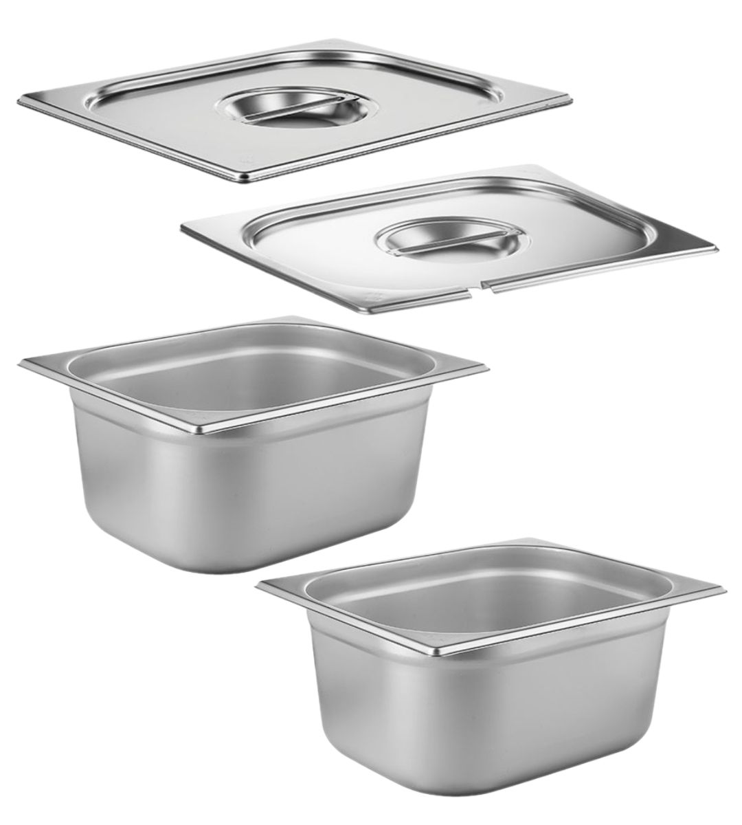 Набор гастроемкостей ULMI GN 1/2 х 150 мм с крышками 226755