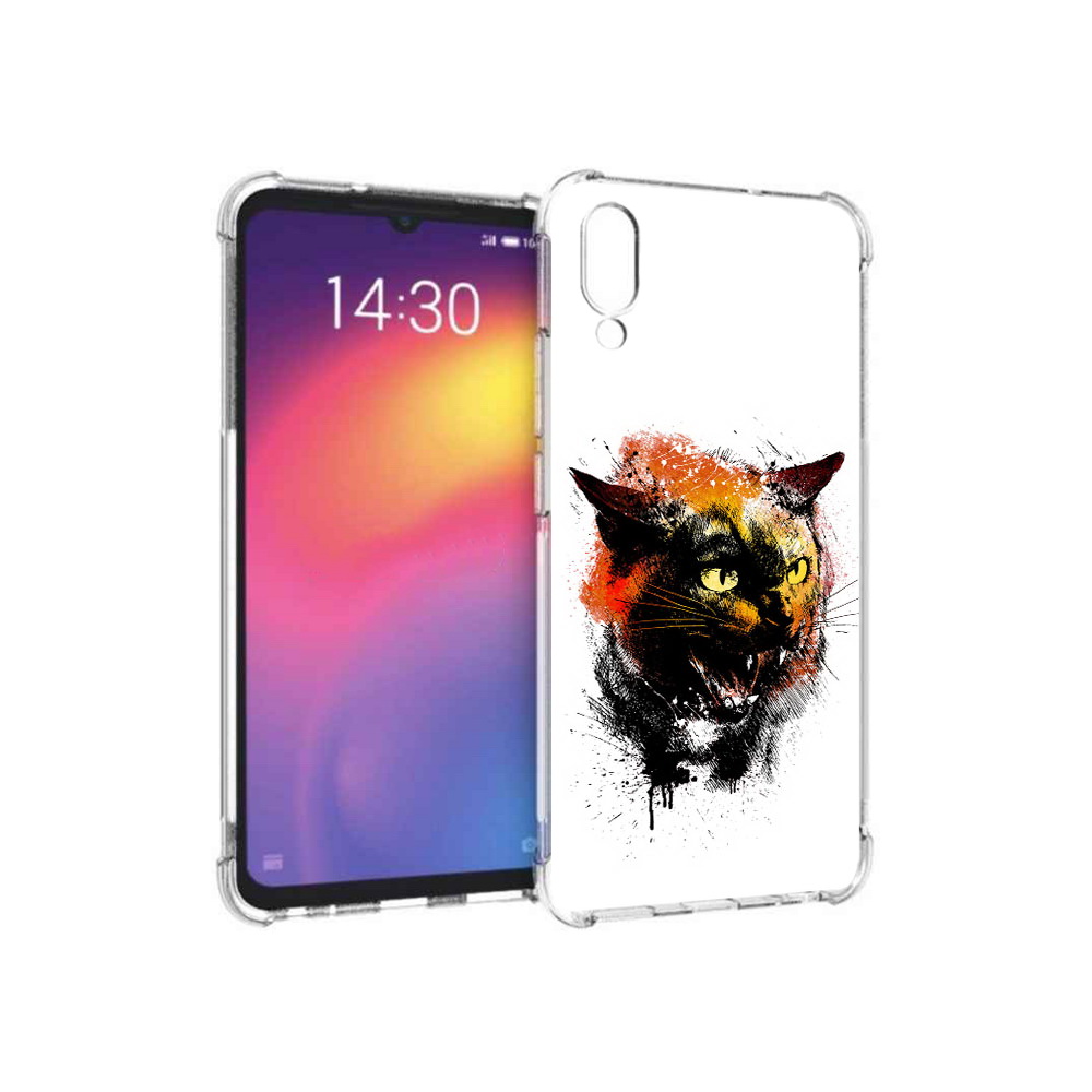 

Чехол MyPads Tocco для Meizu Note 9 сиамский кот (PT134513.88.598), Прозрачный, Tocco