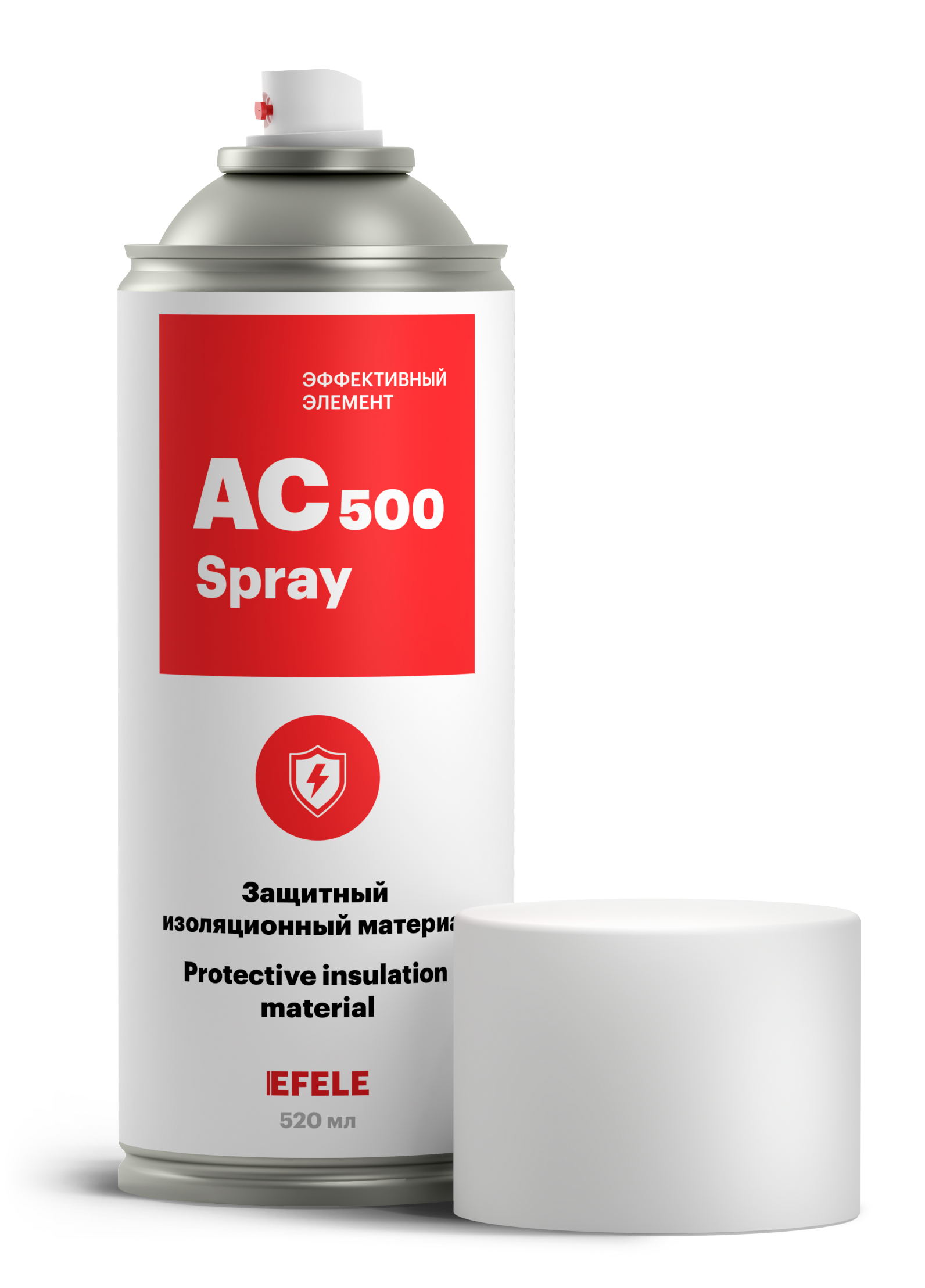 фото Жидкая изолента efele efl0094588 ac-500 spray 520 мл