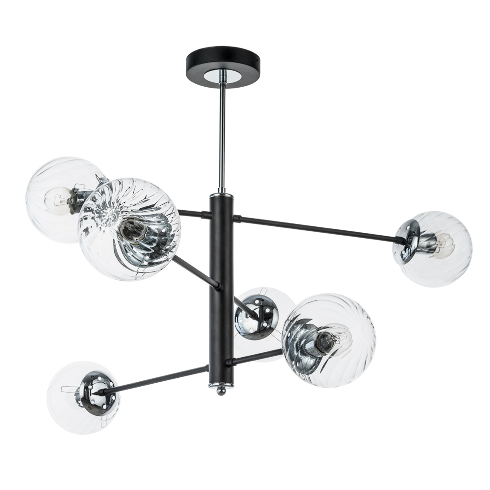 фото Люстра arte lamp segin a3566pl-6bk