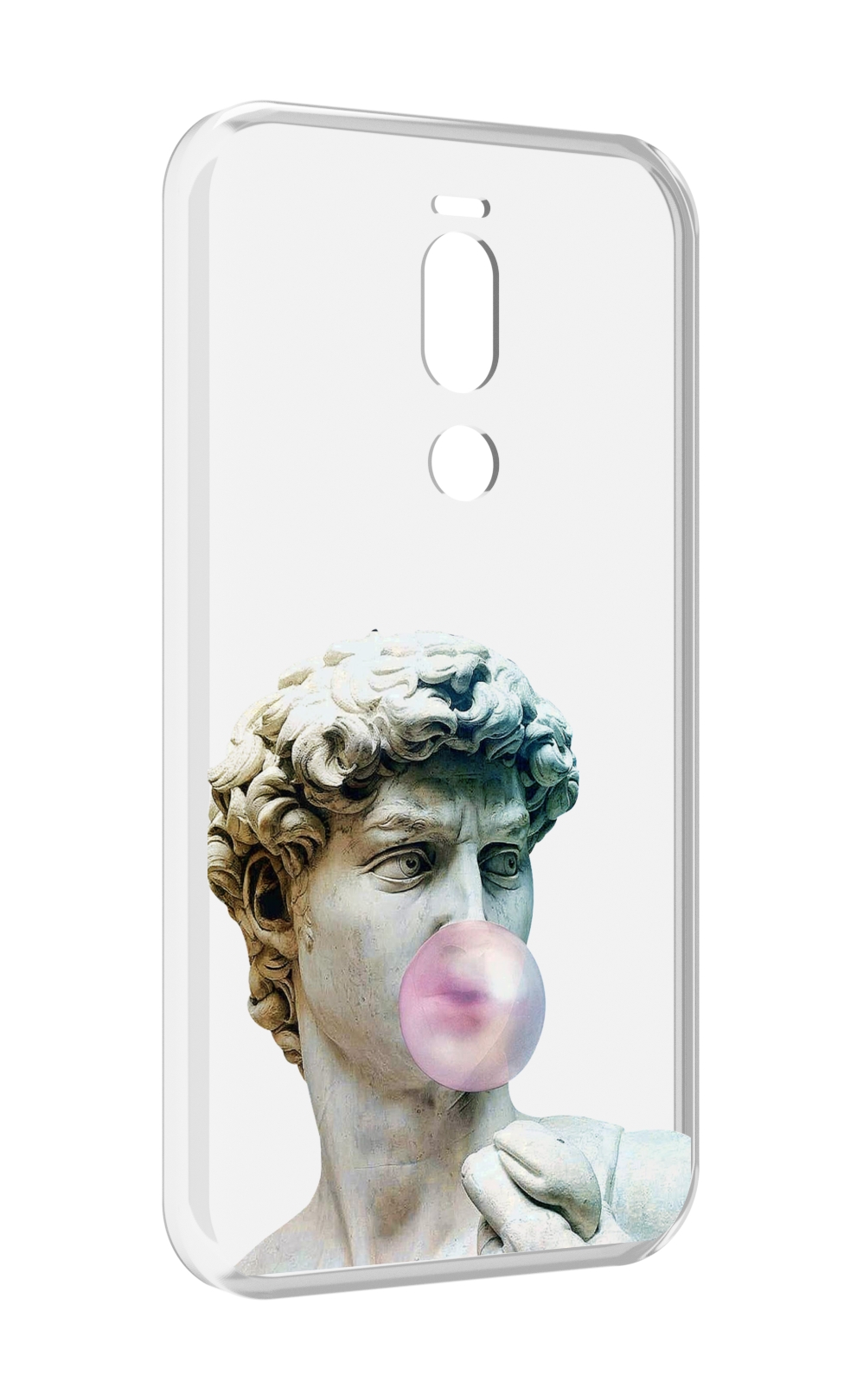 

Чехол Mypads Статуя-С-Жвачкой Для Meizu X8, Прозрачный, Tocco