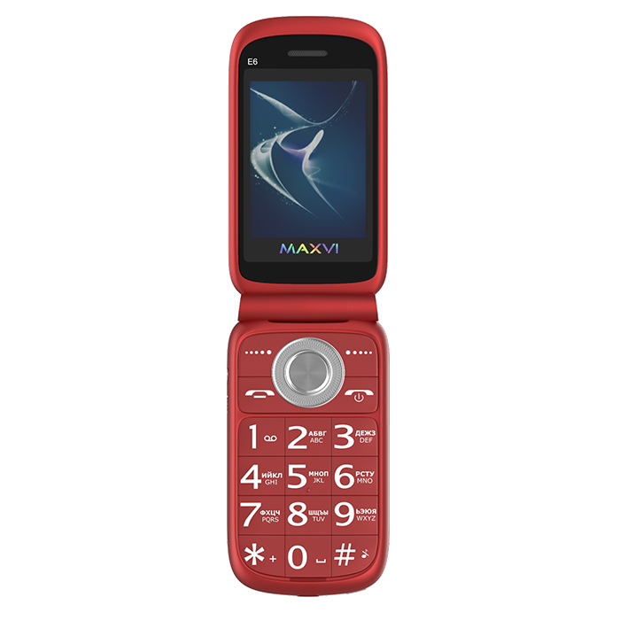 

Сотовый телефон MAXVI E6 Red