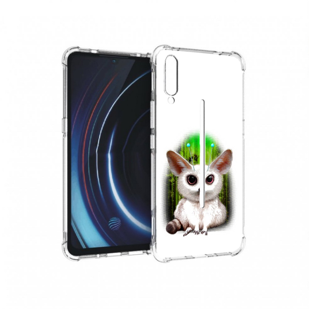 

Чехол MyPads Tocco для Vivo iQOO пушистое животное (PT226955.389.560), Прозрачный, Tocco