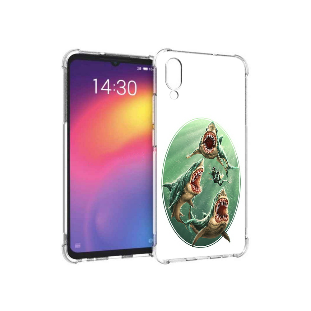 

Чехол MyPads Tocco для Meizu Note 9 синяя бездна (PT134513.88.600), Прозрачный, Tocco