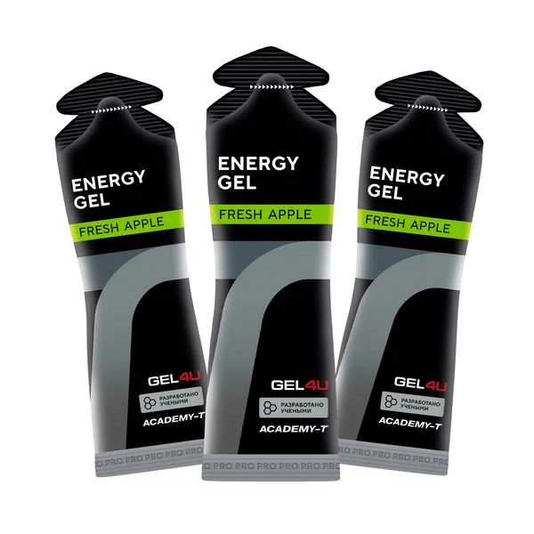 

GEL4U GEL4U, Energy Gel, 3х60мл Яблоко