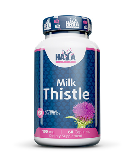 Купить Пищевая добавка Haya Labs Milk Thistle (Расторопша) 100 мг 60 капсул