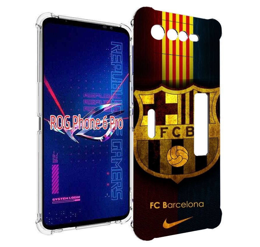 

Чехол MyPads фк барселона мужской для Asus ROG Phone 6 Pro, Прозрачный, Tocco