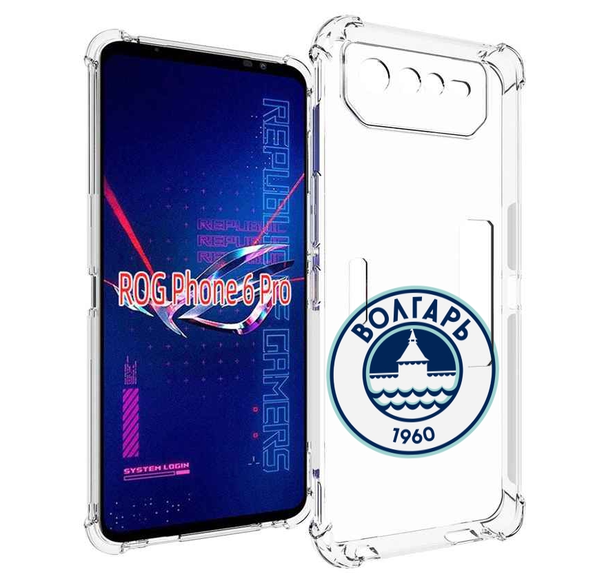 

Чехол MyPads фк волгарь астрахань для Asus ROG Phone 6 Pro, Прозрачный, Tocco