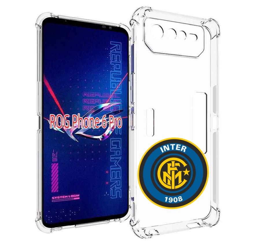 

Чехол MyPads фк интер мужской для Asus ROG Phone 6 Pro, Прозрачный, Tocco