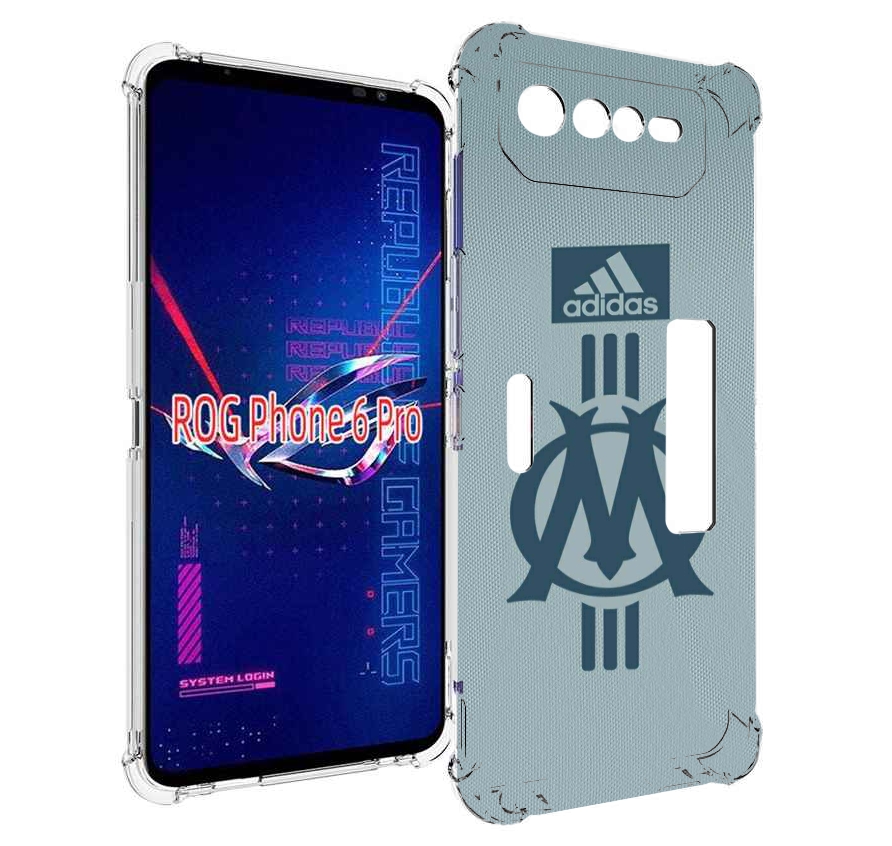 

Чехол MyPads фк марсель для Asus ROG Phone 6 Pro, Прозрачный, Tocco