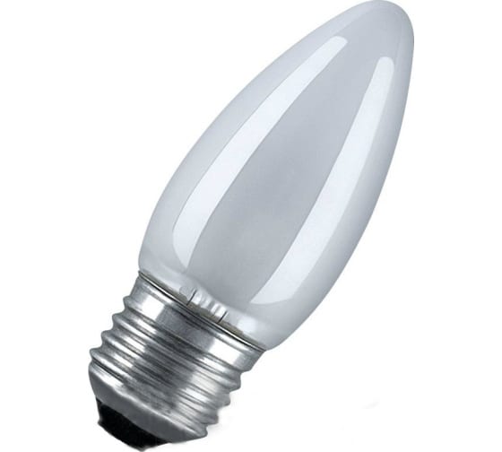 

Лампа 40W E27 свеча матовая Osram 10 шт