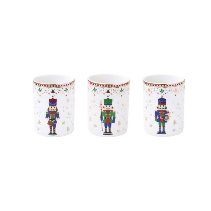 фото Набор подсвечников easy life nutcrackers, 3шт