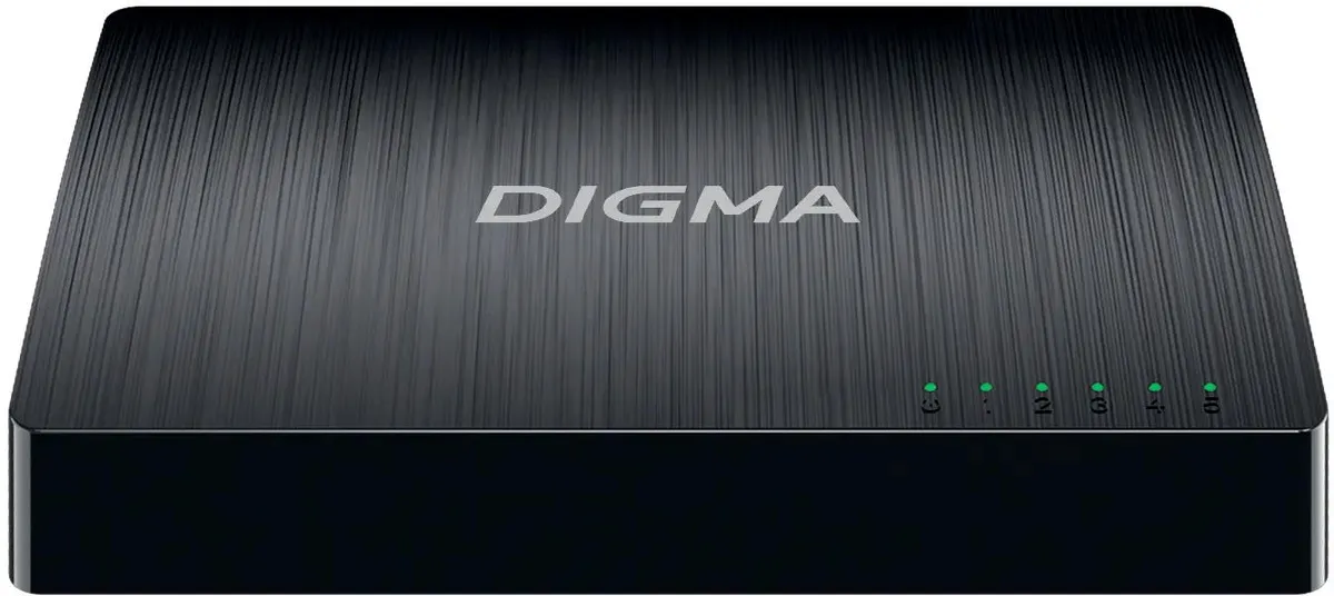 

Коммутатор DIGMA DSW-105GE черный, DSW-105GE