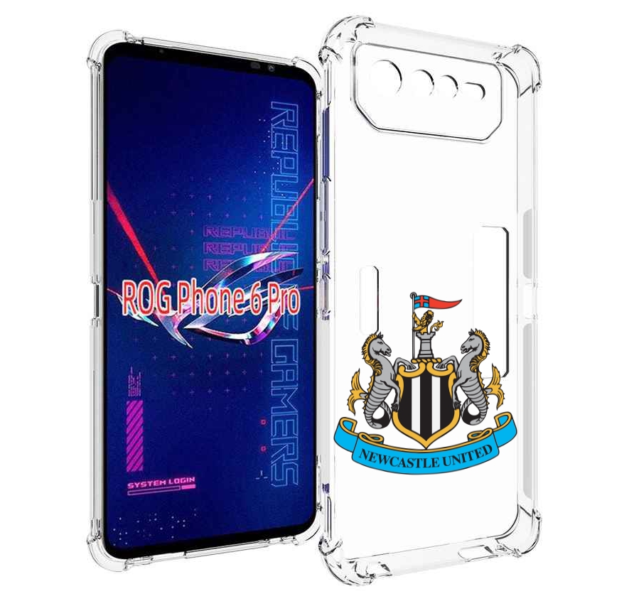 

Чехол MyPads фк ньюкасл для Asus ROG Phone 6 Pro, Прозрачный, Tocco