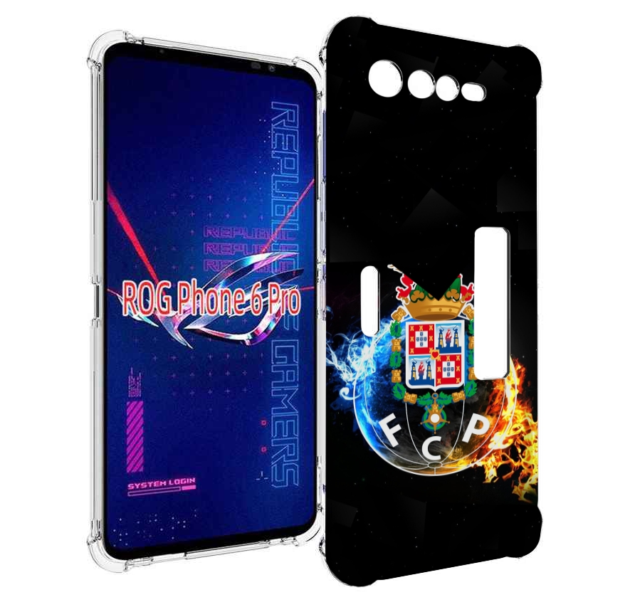 

Чехол MyPads фк порту для Asus ROG Phone 6 Pro, Прозрачный, Tocco