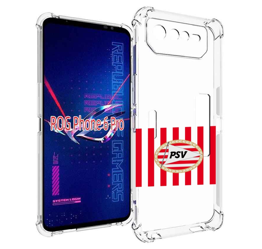 

Чехол MyPads фк псв голландия мужской для Asus ROG Phone 6 Pro, Прозрачный, Tocco