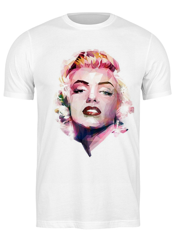 

Футболка мужская Printio Marilyn monroe белая M, Белый, Marilyn monroe