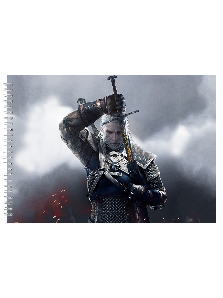 

Альбом для рисования DRABS The WITCHER с мечом