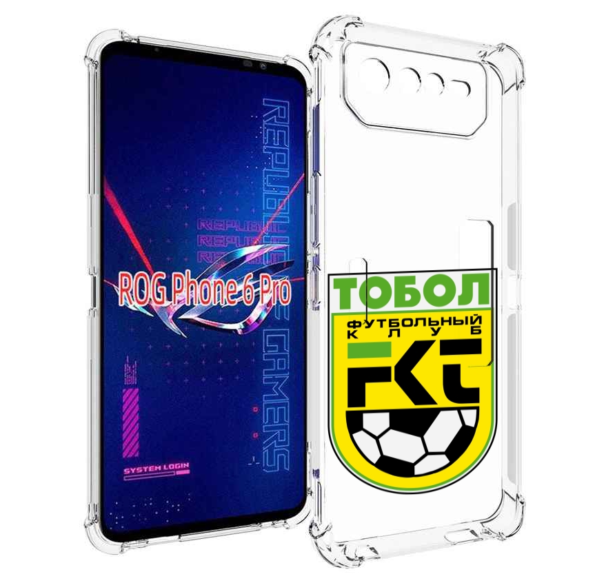 

Чехол MyPads фк тобол мужской для Asus ROG Phone 6 Pro, Прозрачный, Tocco