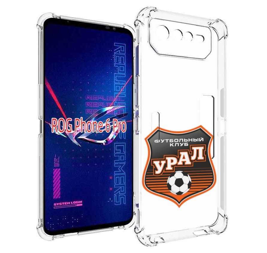 

Чехол MyPads фк урал мужской для Asus ROG Phone 6 Pro, Прозрачный, Tocco