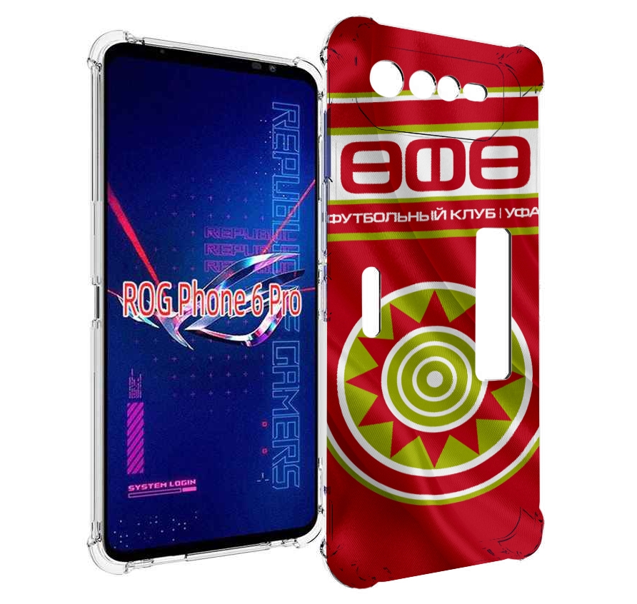 

Чехол MyPads фк уфа для Asus ROG Phone 6 Pro, Прозрачный, Tocco