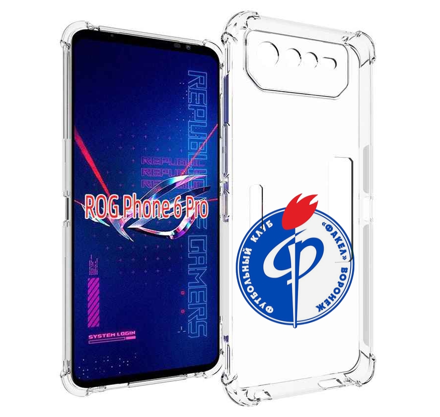 

Чехол MyPads фк факел воронеж мужской для Asus ROG Phone 6 Pro, Прозрачный, Tocco