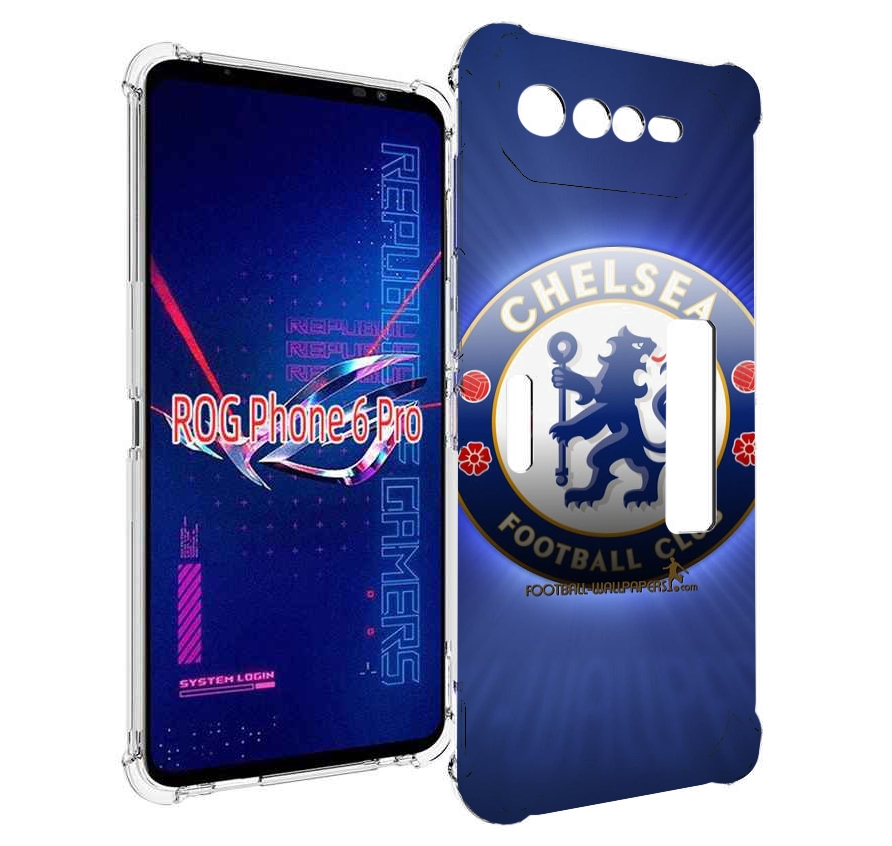 

Чехол MyPads фк челси лондон мужской для Asus ROG Phone 6 Pro, Прозрачный, Tocco