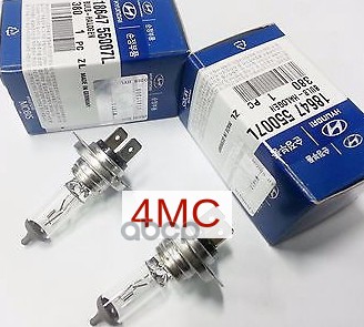 Лампа H7 12v55w, Mbs 1864755007l Hyundai-KIA арт. 1864755007L