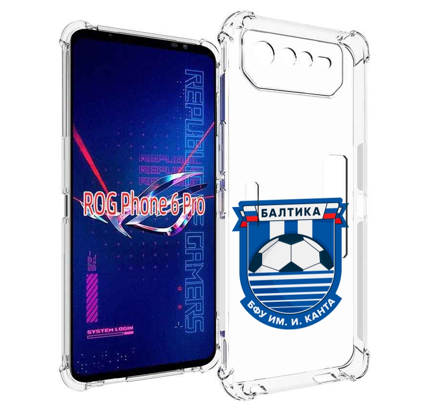 

Чехол MyPads фк-балтика-2 для Asus ROG Phone 6 Pro, Прозрачный, Tocco