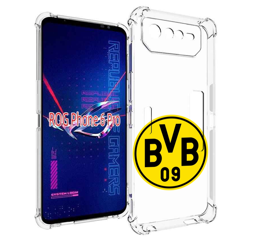 

Чехол MyPads фк-боруссия для Asus ROG Phone 6 Pro, Прозрачный, Tocco