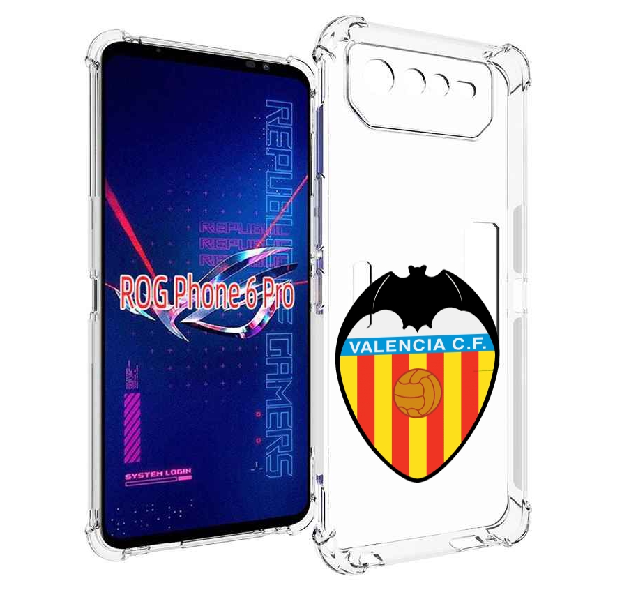 

Чехол MyPads фк-валенсия-2 для Asus ROG Phone 6 Pro, Прозрачный, Tocco