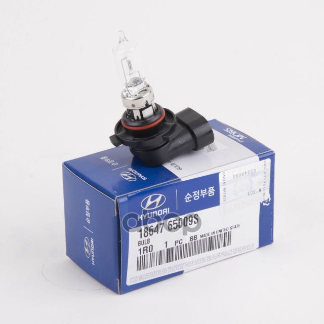 

HYUNDAI-KIA 1864765009S ЛАМПОЧКА ФАРЫ (12В, 55ВТ) [ORG] () 1шт