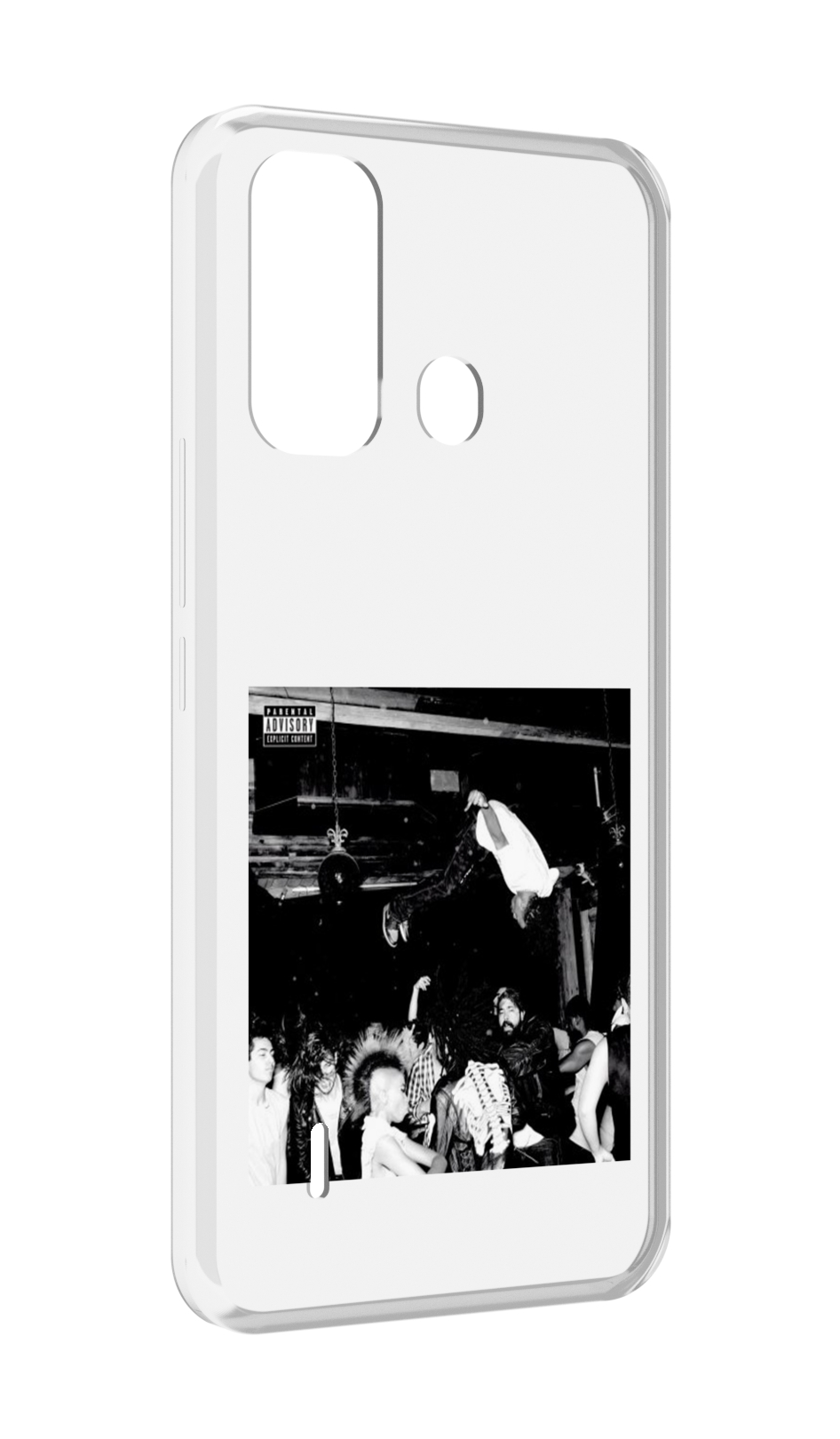 

Чехол MyPads Playboi Carti - Die Lit для ITEL A49 / A58 / A58 Pro, Прозрачный, Tocco