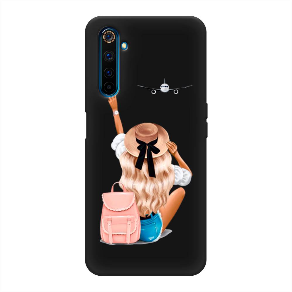 

Чехол Awog на Realme 6 Pro "Автостопом самолетом", Разноцветный, 252852-1