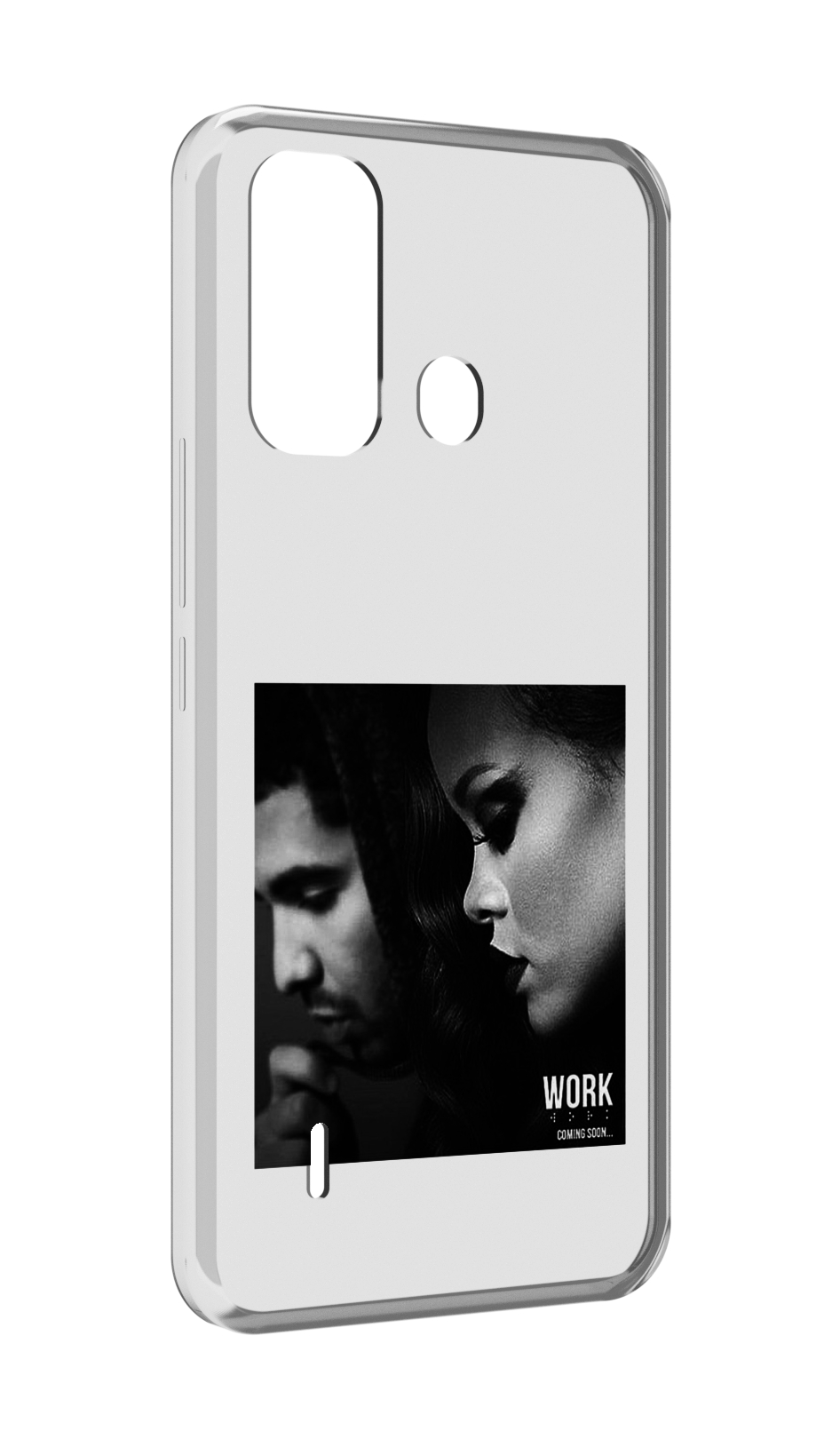 

Чехол MyPads Rihanna feat для ITEL A49 / A58 / A58 Pro, Прозрачный, Tocco