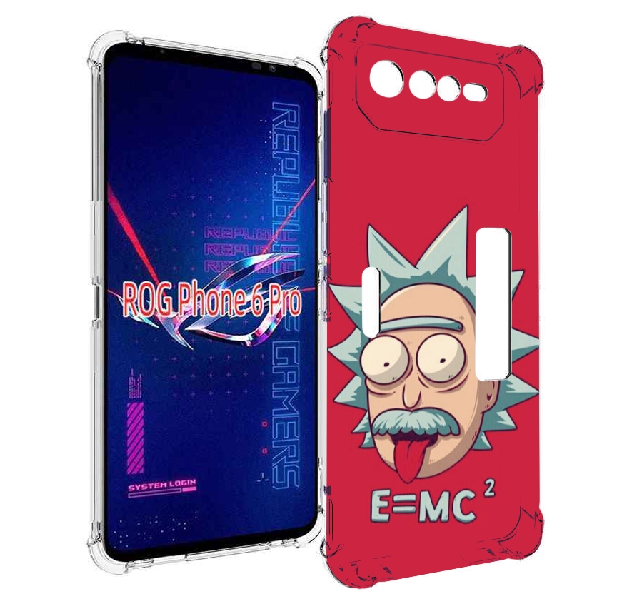 

Чехол MyPads формула энергии для Asus ROG Phone 6 Pro, Прозрачный, Tocco