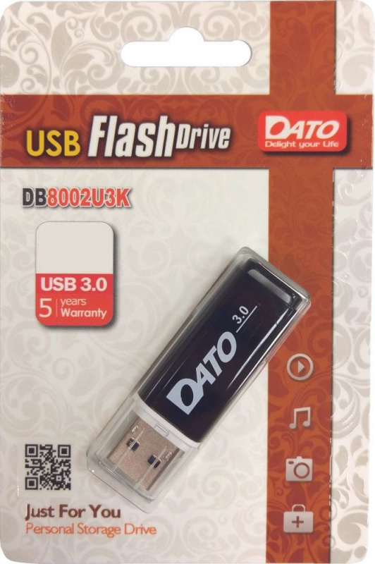 

Флешка Dato DB8002U3 64Gb Черная, Флешка DB8002U3 64Gb Черная