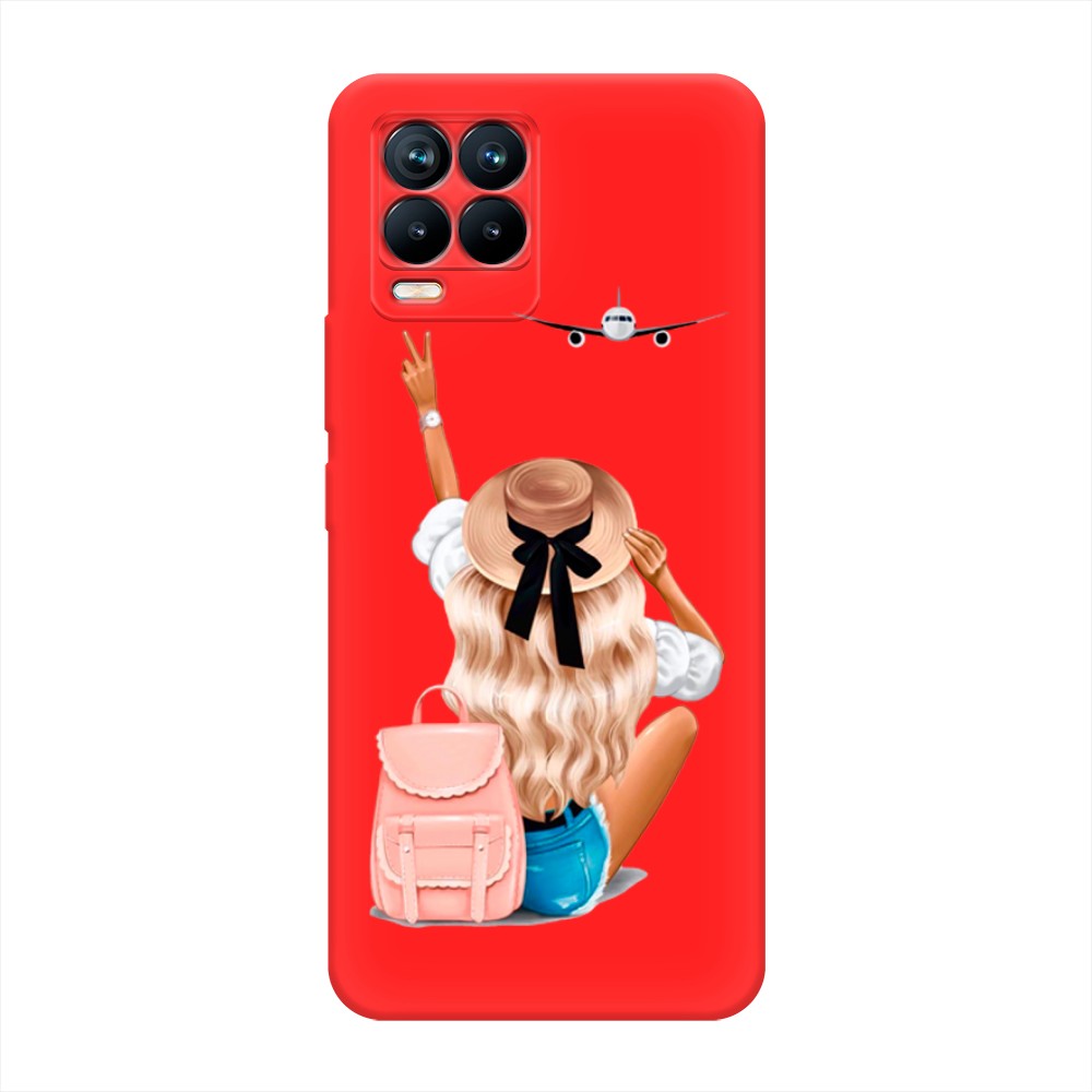 

Чехол Awog на Realme 8/8 Pro "Автостопом самолетом", Разноцветный, 255453-1