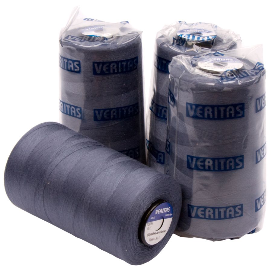 

Нить швейная PE 40/2 Veritas S-311-4, Серый